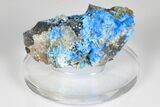 Vibrant Blue, Cyanotrichite Crystal Aggregates - China #183993-1